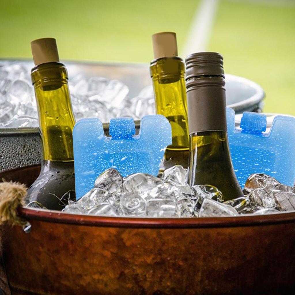 Freezer Ice crystal box Reusable Food Fresh Cooler Refrigeration Fresh Ice Board cold air transport for Camping Picnic Lunch Box