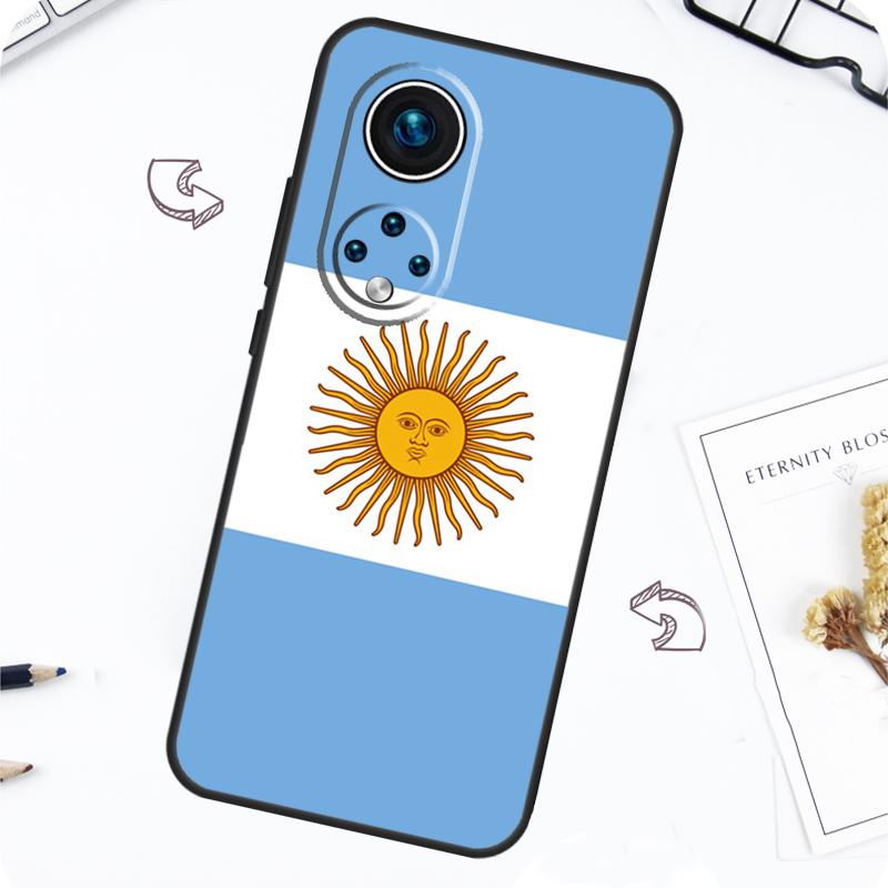 Argentine Flag Case For Honor Magic 7 Pro 5 6 Lite Honor 200 Pro 50 70 90 X8b X9a X8a X8 X9 X9c X9b Cover