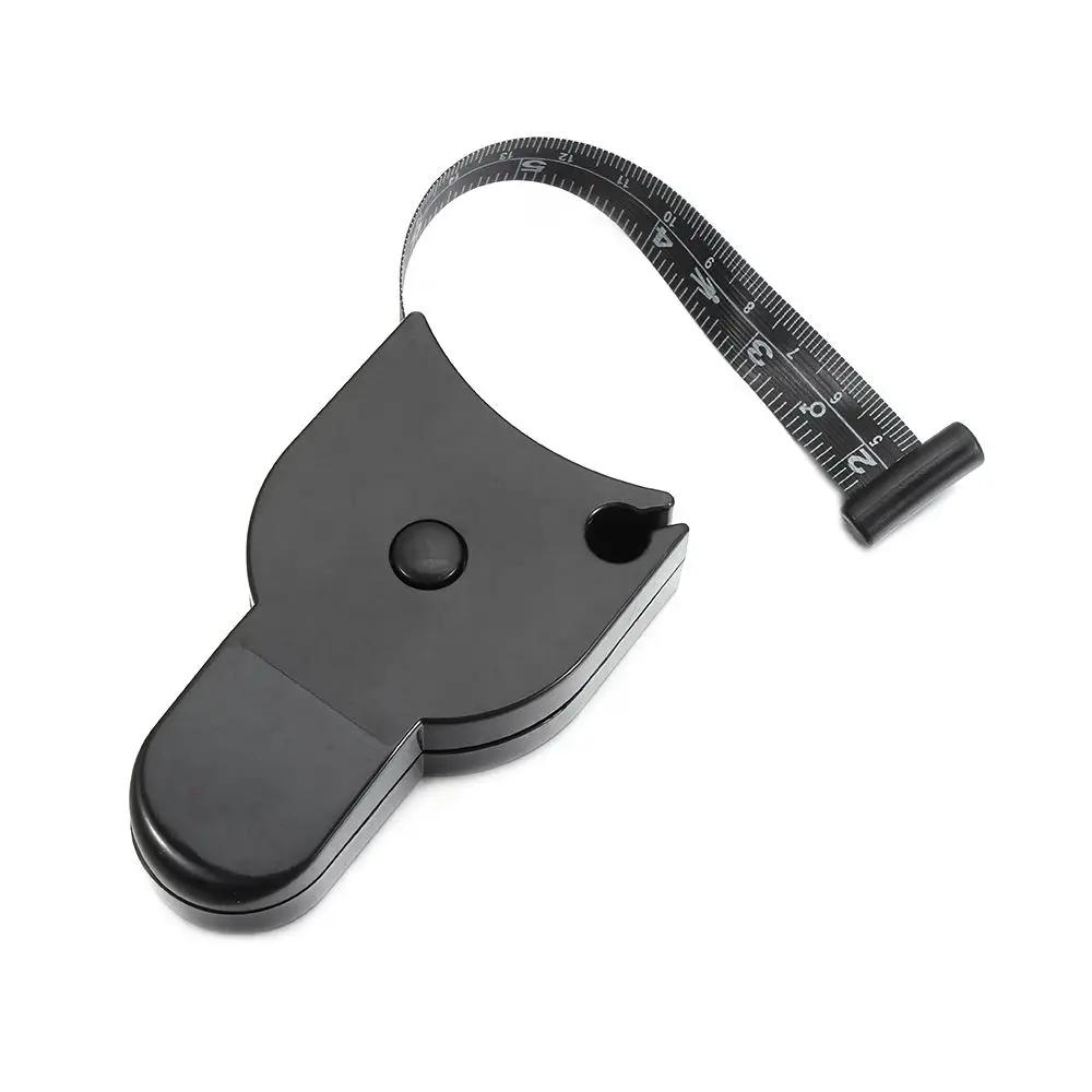 Plastic Seamstress Tailor Retractable Tape Measure Measuring Tape Ruler Tape Sewing Accessories чёрный