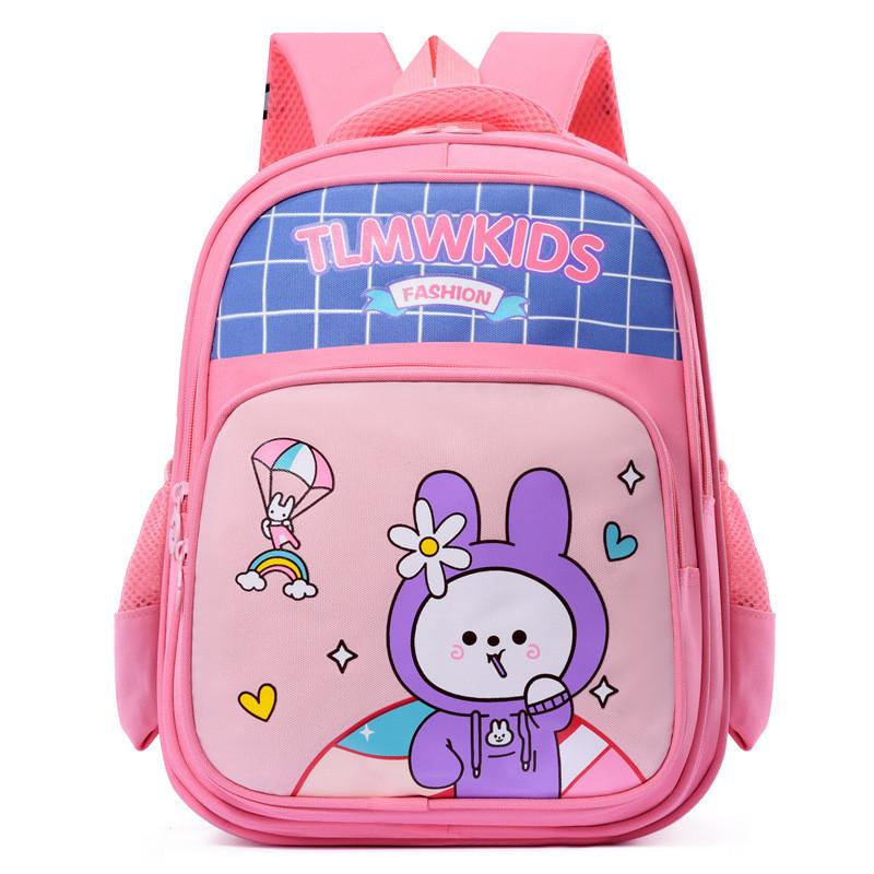 Adorable Cartoon Astronaut Kids Backpack For Boys And Girls In Cute Colors розовый