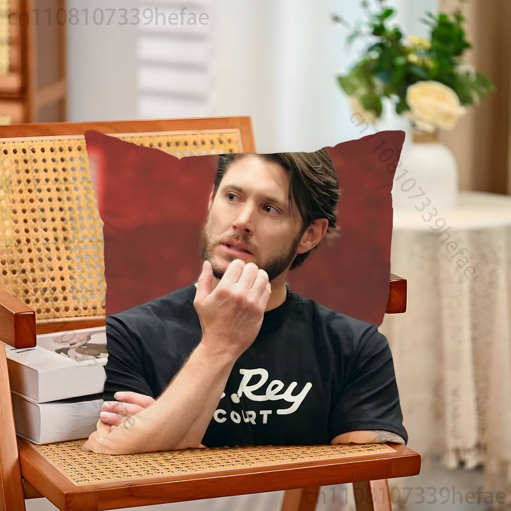 JJensen Ackles DDean Winchester Throw Pillow Case For 45x45cm55x55cm30x30cm For Home Bedroom Decoration And Protector