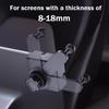 Foldable Magnetic Car Phone Holder Hidden Design Car Screen Phone Holder  Dashboard Mount