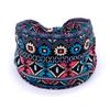 European American Women's Hair Band African Print Pattern Wide Edge Elastic Knot Sports Yoga Headband Women's Headwear Hair