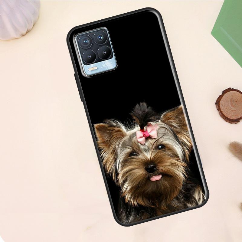 Mini Yorkshire Terrier Hülle Für Realme C75 C63 C61 C55 C51 C53 C35 C65 C67 C71 11 12 13 14 15 Pro Plus GT6 GT7 Pro