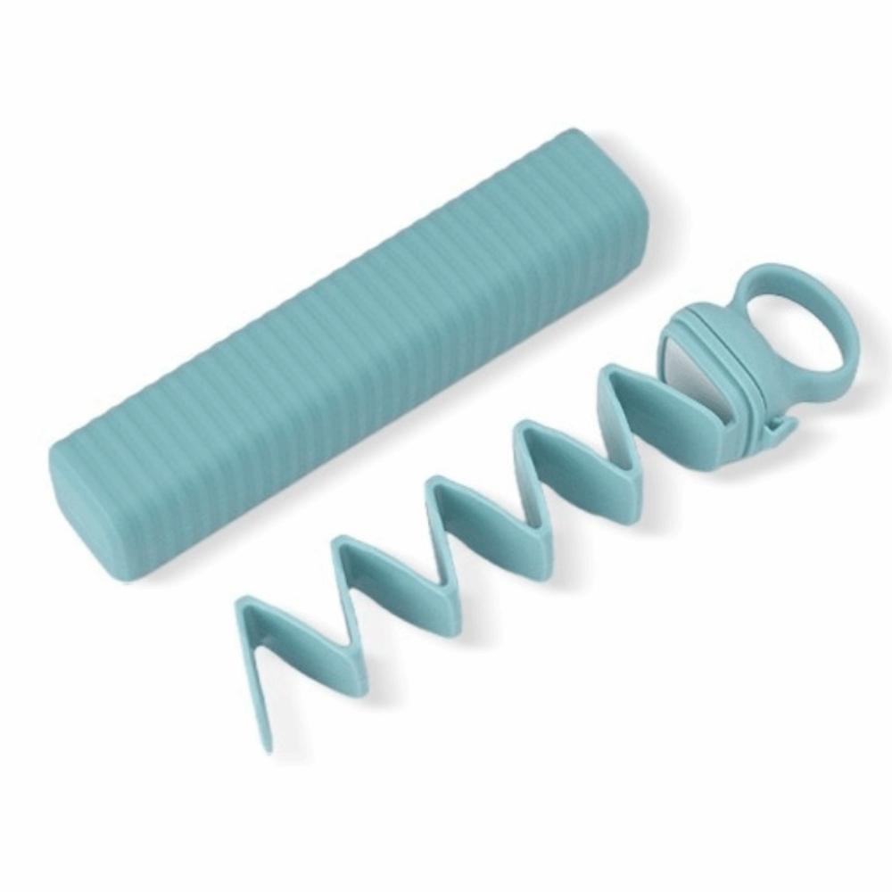 

Pull-out Ice Making Molds Long Strip Ice Cube Maker Portable Ice Cube Tray Kitchen небесно-голубой