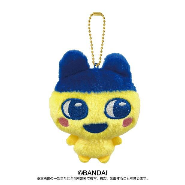 Tamagotchi Chibi plush toy mascot Mametchi photo shooting keychain included ball chain pretty small