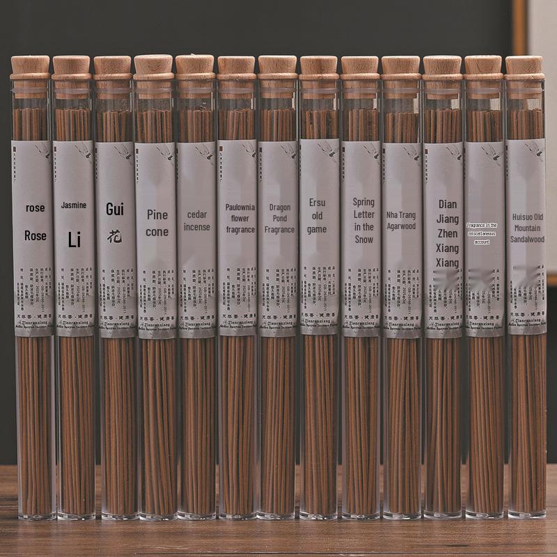 Aromatherapy Incense Sticks: Sandalwood, Agarwood, Ambergris, Dragon s Blood Resin for Indoor Use