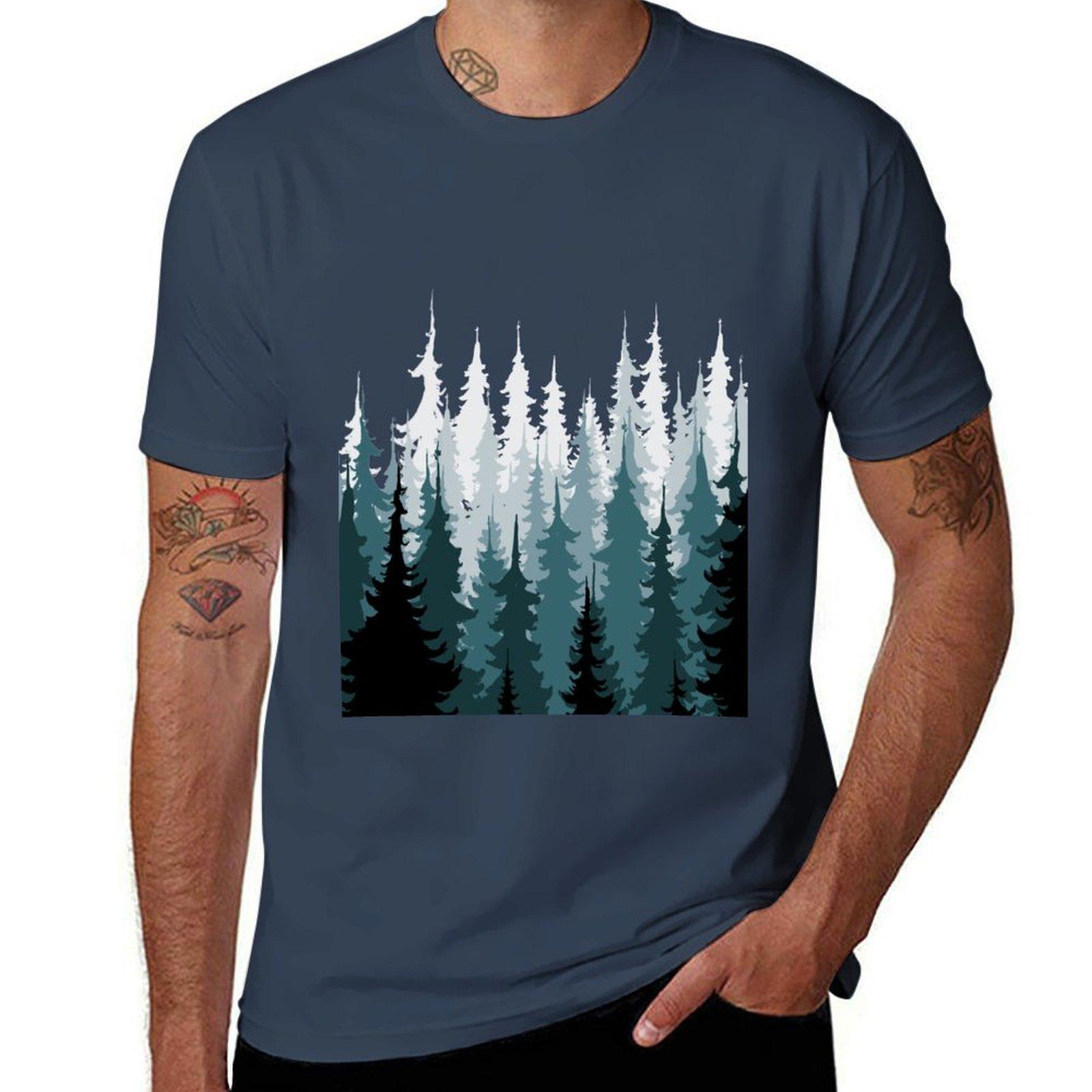 The Wilderness Calls And I Must Go Tshirt Plus Size Solid Color Tshirt S