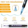 Doppellinien-Umriss-Metallic-Highlighter-Stifte Super-Zickzack-Doppellinien-Stifte Magische Glitzer-Zeichenstifte zum Malen