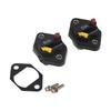 20A 30A 40A 50A 60A Caravan Manual Reset Waterpoof Car/Boat Current Overload Protector Bimetal Automobile Circuit Breakers