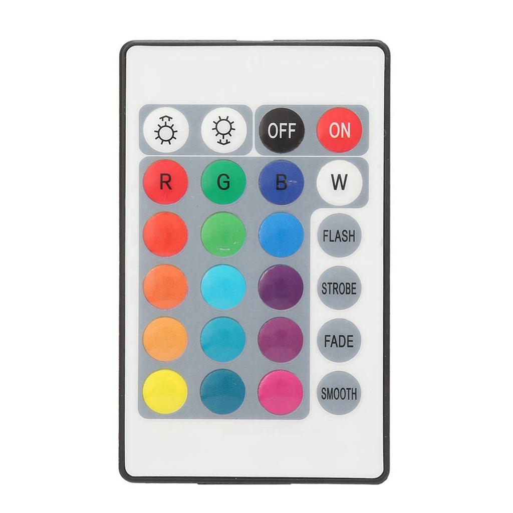 5V 24 Key RGB LED Light Strip Wireless Remote Control USB 6A Lamp Effect IR Controller
