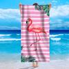 Asciugamano da Spiaggia Tropicale Fenicottero Tartaruga Unicorno Farfalla Ananas Poliestere Asciugatura Rapida Senza Sabbia Asciugamani da Bagno per Estate Mare