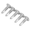 200 Pcs Round Head Self Drilling Screw 304 Stainless Steel 4.8x16mm Drill Screws for DIY Crafts