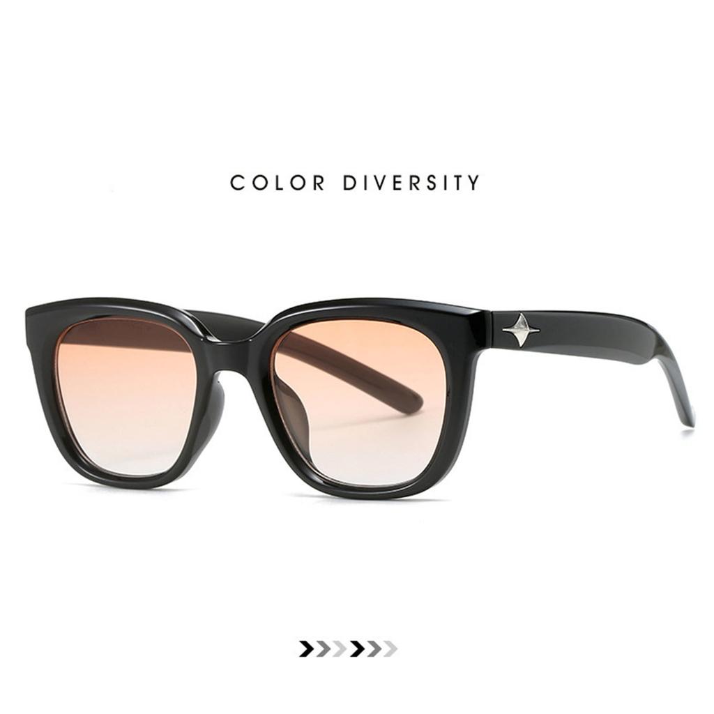 Sunglasses Women's Sunglasses Star Leg Metal Letter Frame Sunglasses Sun Glasses Fashion