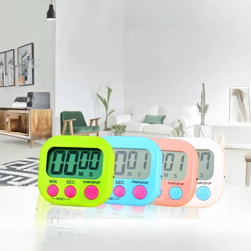 1PC Timer Digitale LCD Cucina Multifunzionale Magnetico Cottura Grande Schermo Timer Elettronico Conto alla Rovescia Accessori Cucina Casa