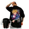 Dragon Ball Z Trunks TShirt Edgy Anime Graphic Print Pure Cotton Crew Neck High Street Fashion Tops For Men Women