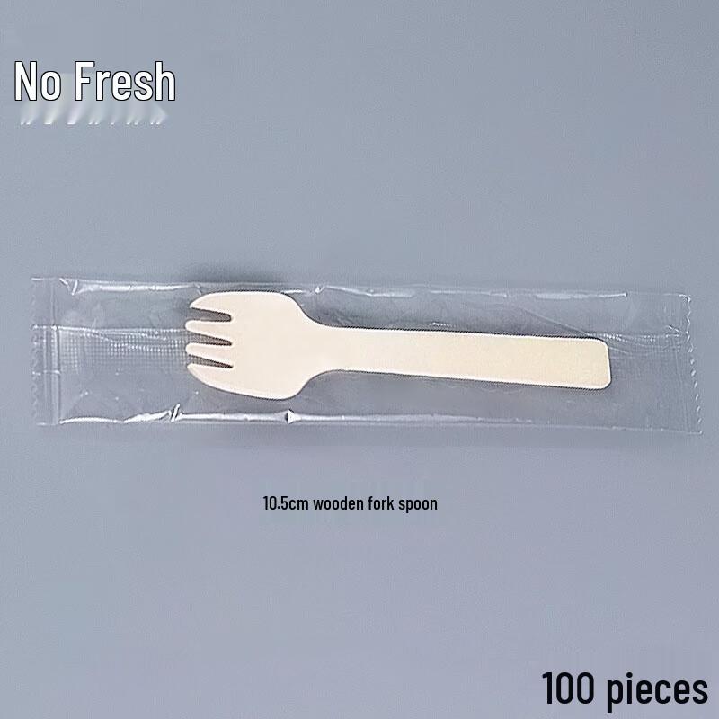 Eco-Friendly Disposable Wooden Cutlery Set