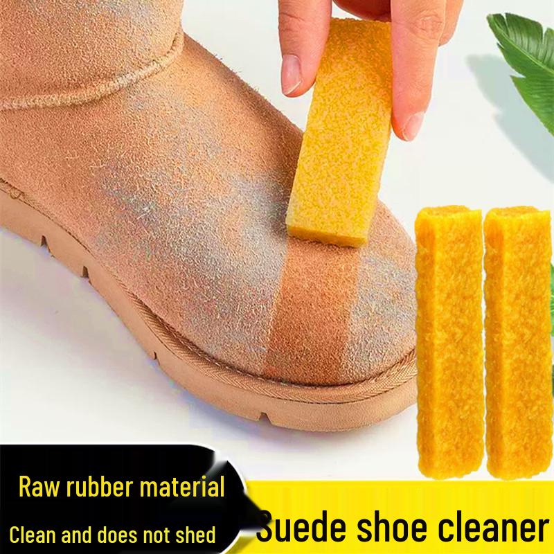 White Shoe & Leather Cleaning Eraser for Rubber, Adhesive Residue, Suede, and Nubuck