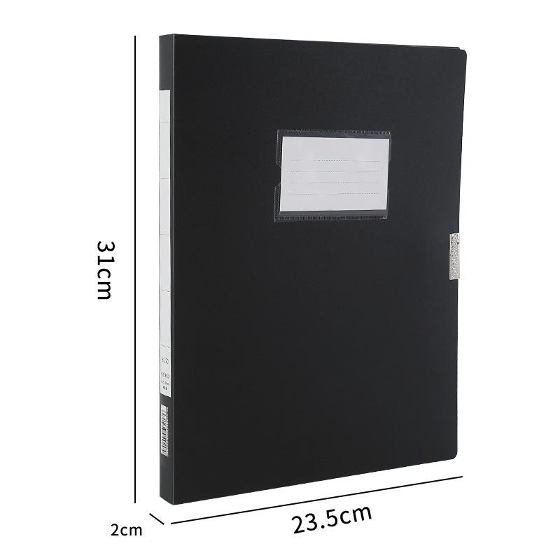 Large Capacity A4 File Folder Multifunctional Waterproof Document Organizer Dustproof Desktop Storage Document Holder Contract
