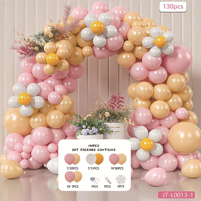 Opening Arch Balloon Chain Birthday Balloon Arrangement Decoration Party Package Set Premium Scene Supplies