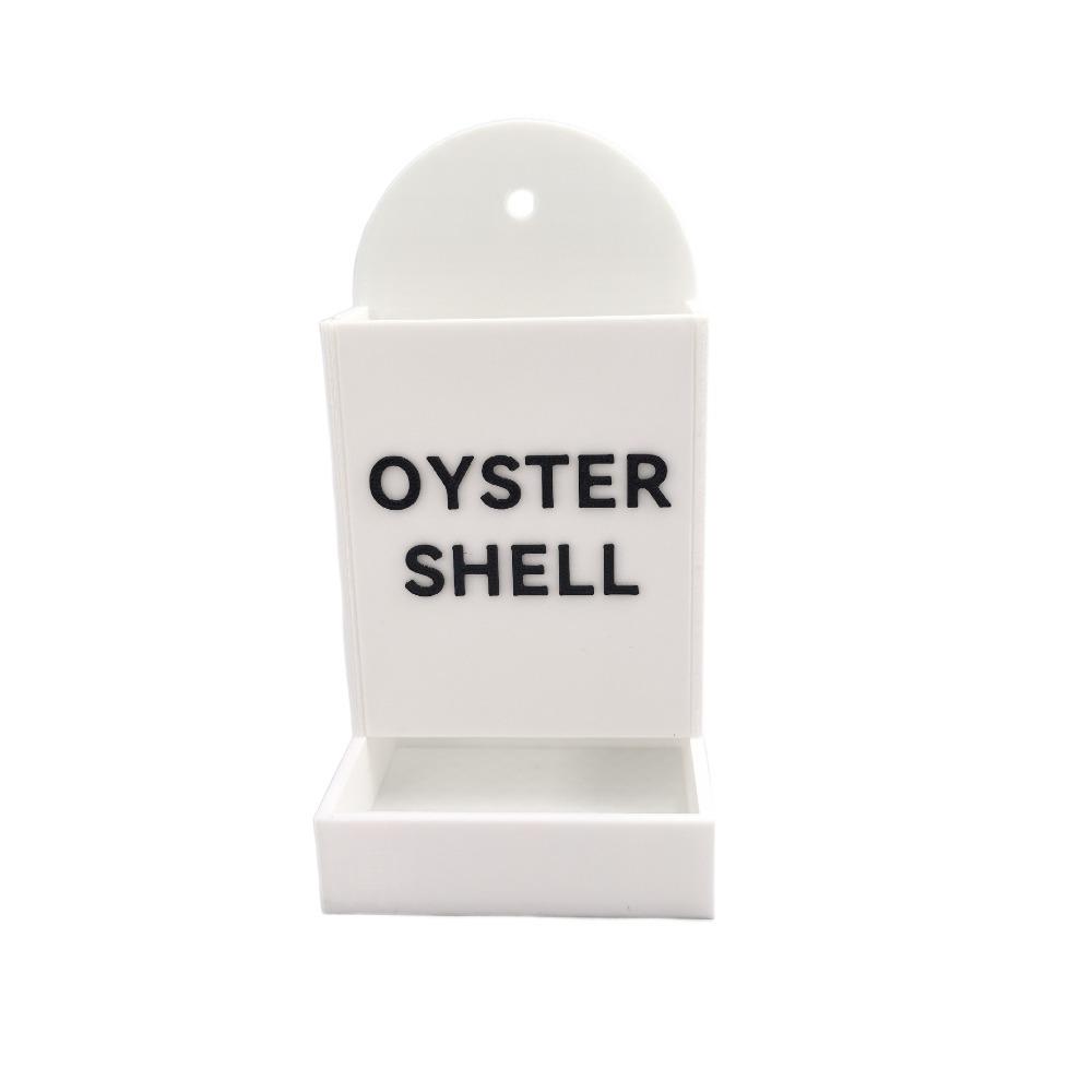 Creative Coop Feeding Station Wide Mouth Grit Dispenser Cute Gravity Poultry Feeder  Livestock Care