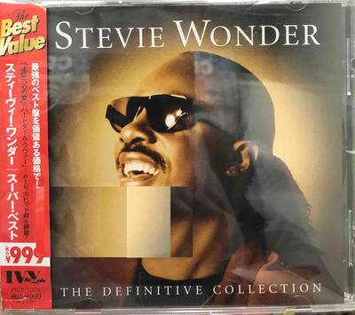CD STEVIE WONDER  The Definitive Collection UICY40287 Ivy Records Un 2019 Japan Obi SoulFunk