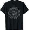 Zodiac Constellation Wheel Astrology Graphic T-shirt