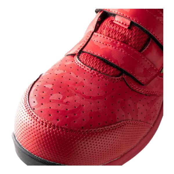 Work Safety Almighty Red x 3E [Mizuno] Shoes, Shoes, LS21M, Black, 27.0 cm,