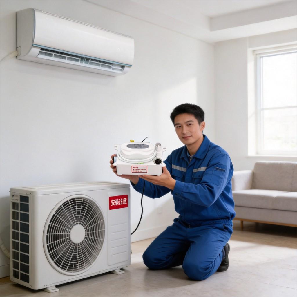 Qs-100l Wallmounted Drainage Pump For Central Ac With Automatic Water Removal For Household