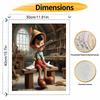 Disney DIY Painting Kit Pinocchio Puppet Classic Style Home Decor Craft Gift Idea Wall Art Ornament Painting Set Paint By Number Craft
