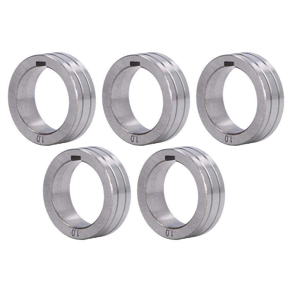5Pcs Welder Wire Feed Roller 0.8‑1.0mm Groove Feeding Guide Wheel for BINZEL Welding Machine
