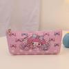 My Melody Pencil Cute Sanrio Pencil Large Simple Pouch for Children and Elementary Middle High Stylish X 8 X Size F Case, Case, Capacity, Adults,