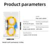 High Performances 1 In 2 Out Opticals Splitter Single Mode G657A1 Fiber For FTTH Applications 1310-1550nm Wavelength