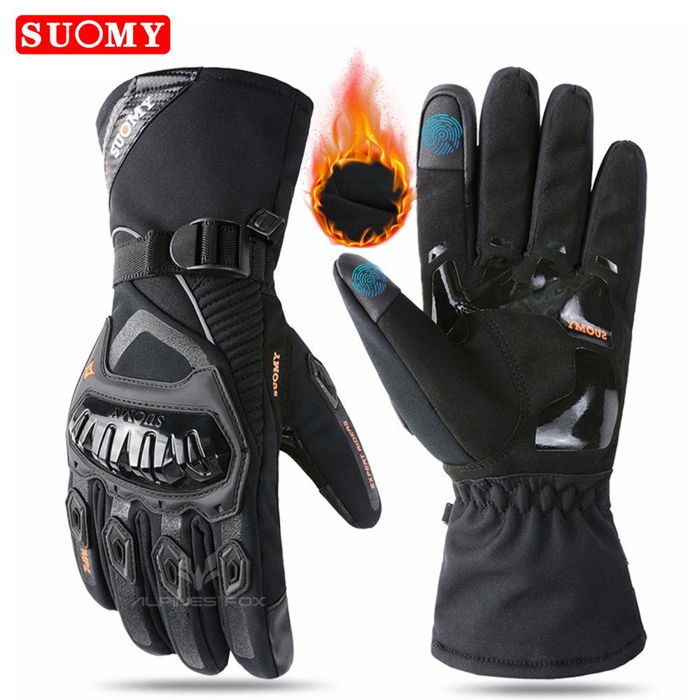 

Winter motorcycle riding gloves S чорний