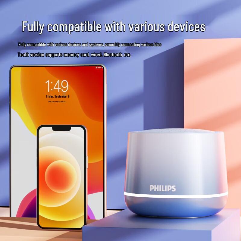Philips TAS1009 Portable Bluetooth Speaker