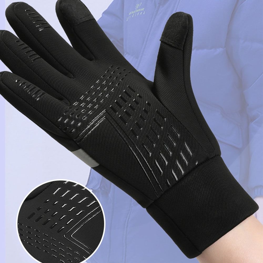 Non-slip Bicycle Sports Mittens Children Bicycle Riding Gloves Autumn Winter