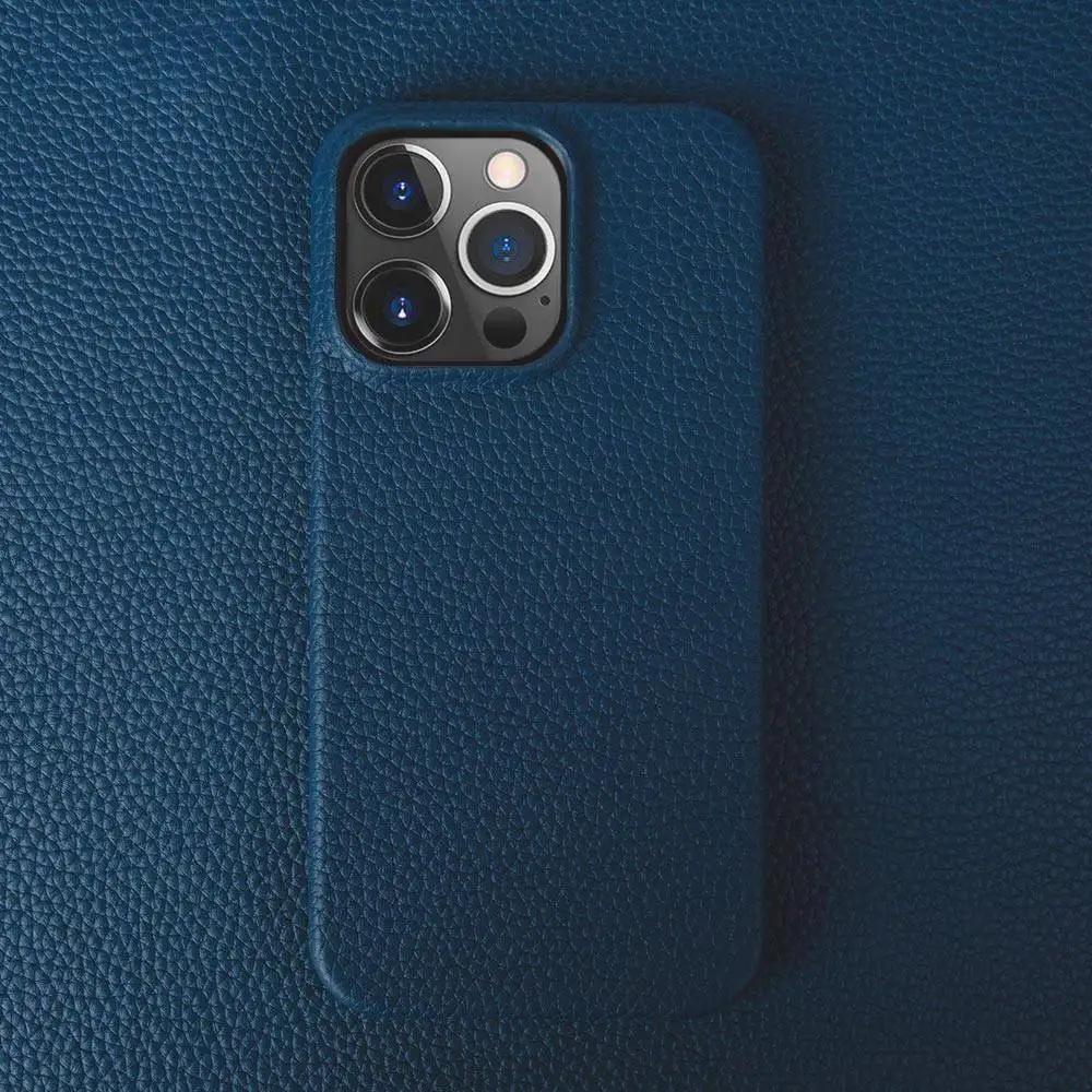 For Iphone 13 Pro Case Luxury Genuine Leather Cover Back Etui Coque Shockproof for Funda Iphone14 XR XSMax 15 7 8Plus 12 Carcasa