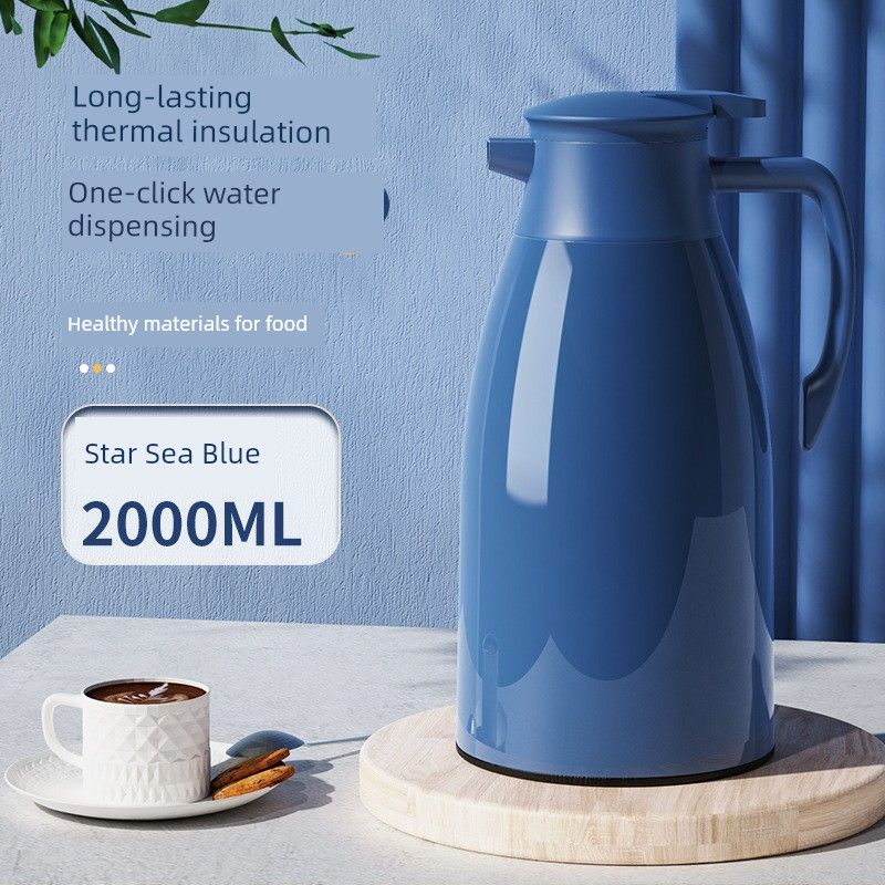 New Style Thermos Kettle for Office Workers, Large Capacity Thermos Cup, Coffee Pot, Large Hot Water Bottle for Dormitory, Teapot, Warm Water Kettle
