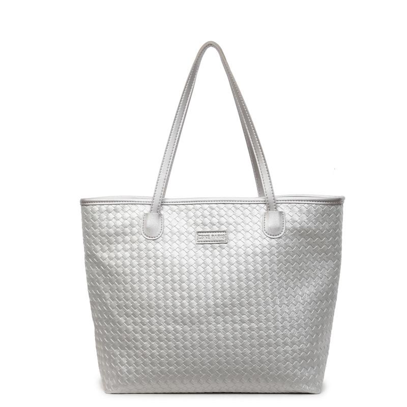 

Handbag bag women s 2025 autumn new versatile large-capacity tote bag casual underarm bag commuter shoulder bag срібний