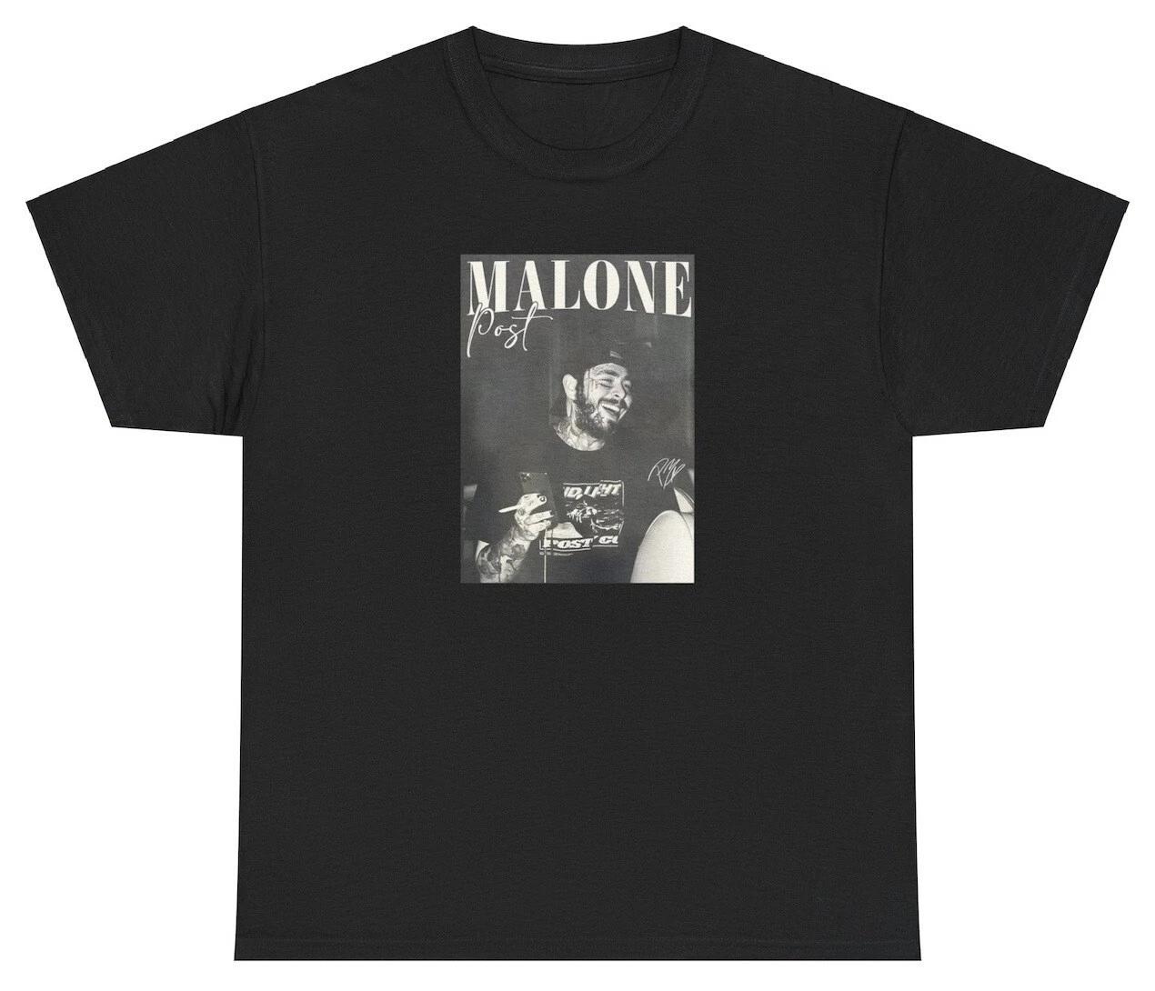 

Post Malone T Shirt Posty Graphic Music Fan Merch Gift For Men Women Unisex Tee S