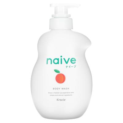 Naive, Żel pod prysznic, Brzoskwinia, 530 ml(17,9 fl oz)