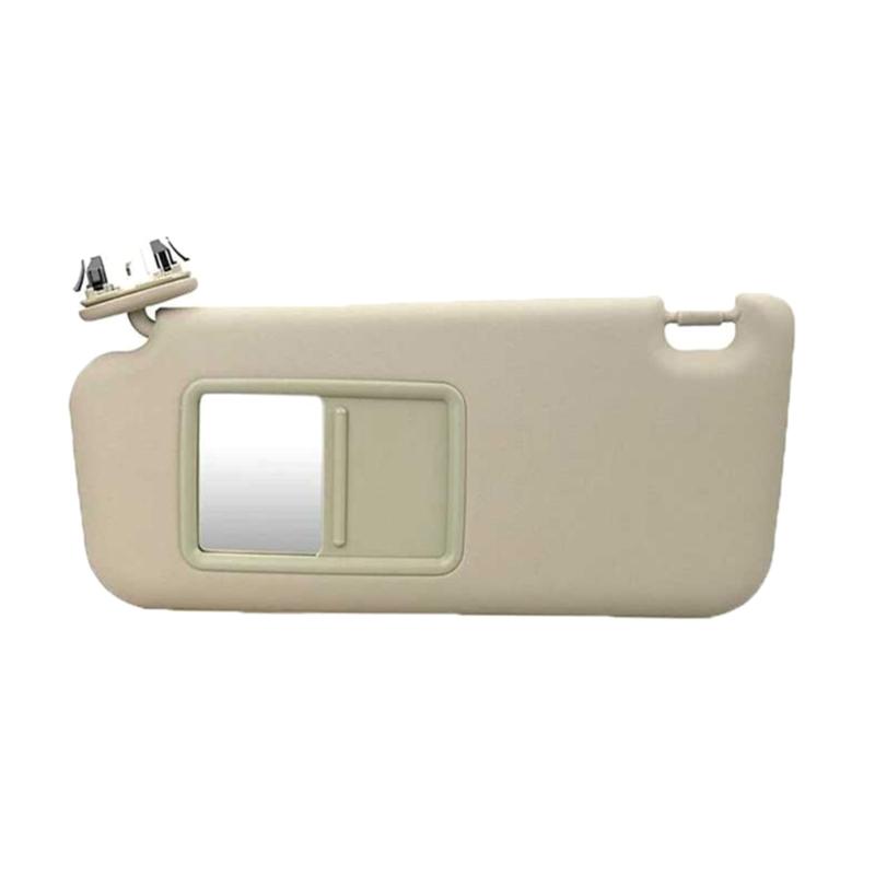 Auto Car Interior Window Sun Blocker Cover Shade Blind Driver Passenger Side Sunvisor with Vanity Light For 7432035A91B1