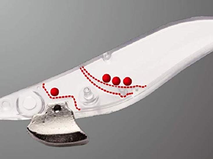 SHIMANO Sefia Clinch Rattle 010 Tricolor Ex-Counter QE-J38S 3.8