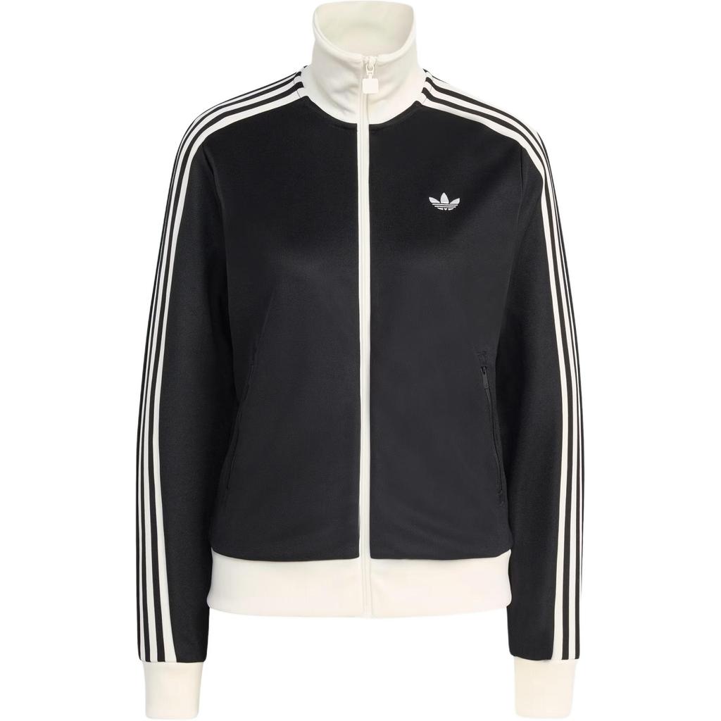 Adidas Originals Firebird Classic Full Zip Track Jacket Women Black White KD7969