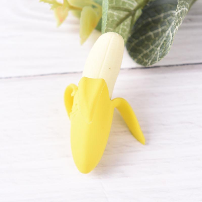 2X Kawaii Korean Stationery Stationary Banana Rubber Pencil Gift Eraser Erase HI