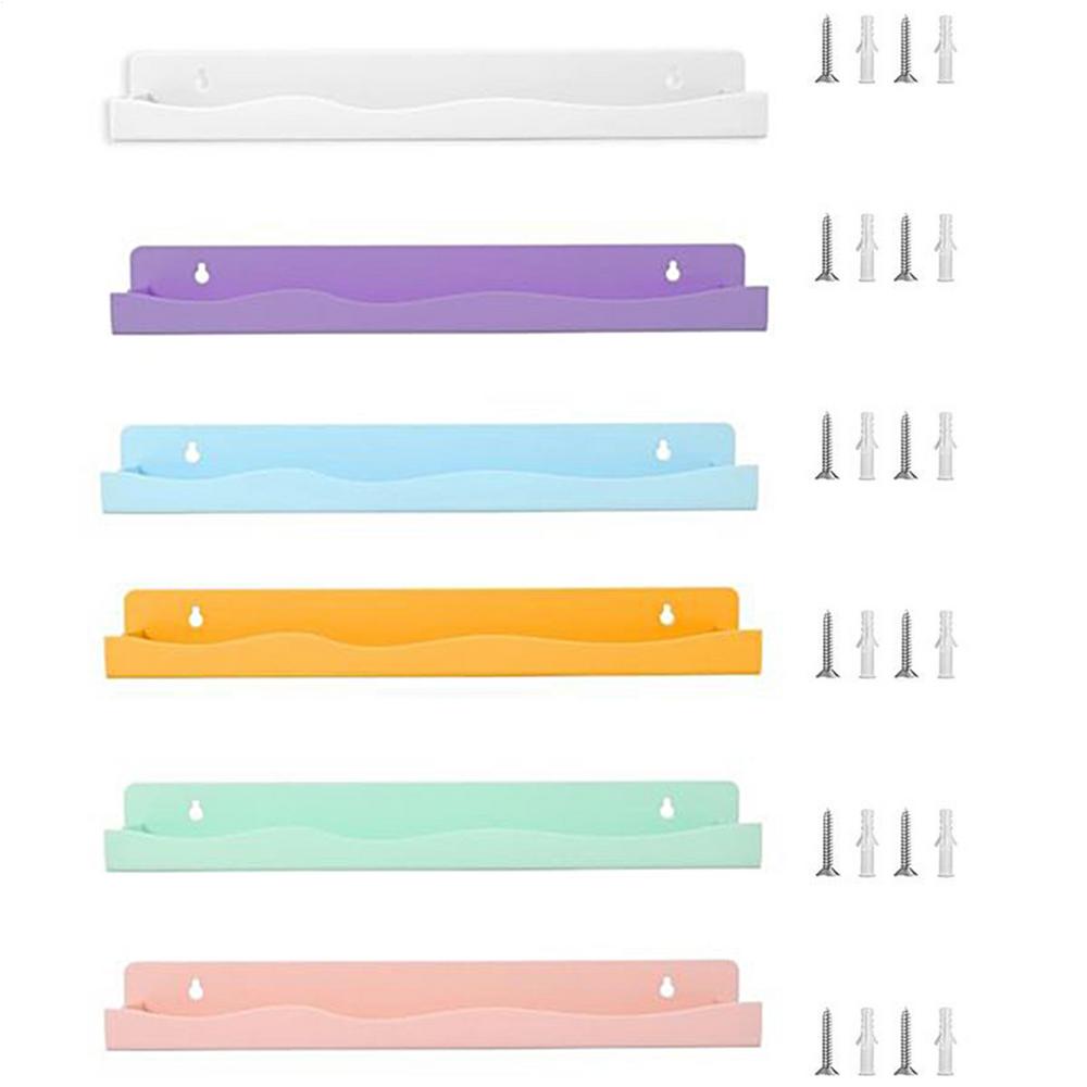 

Nail Polish Shelf 6-Pieces Acrylic Floating Nail Polish Rack Wall Mounted for Home Bedrooms Nursery Dorm Apartment Hair Salons
