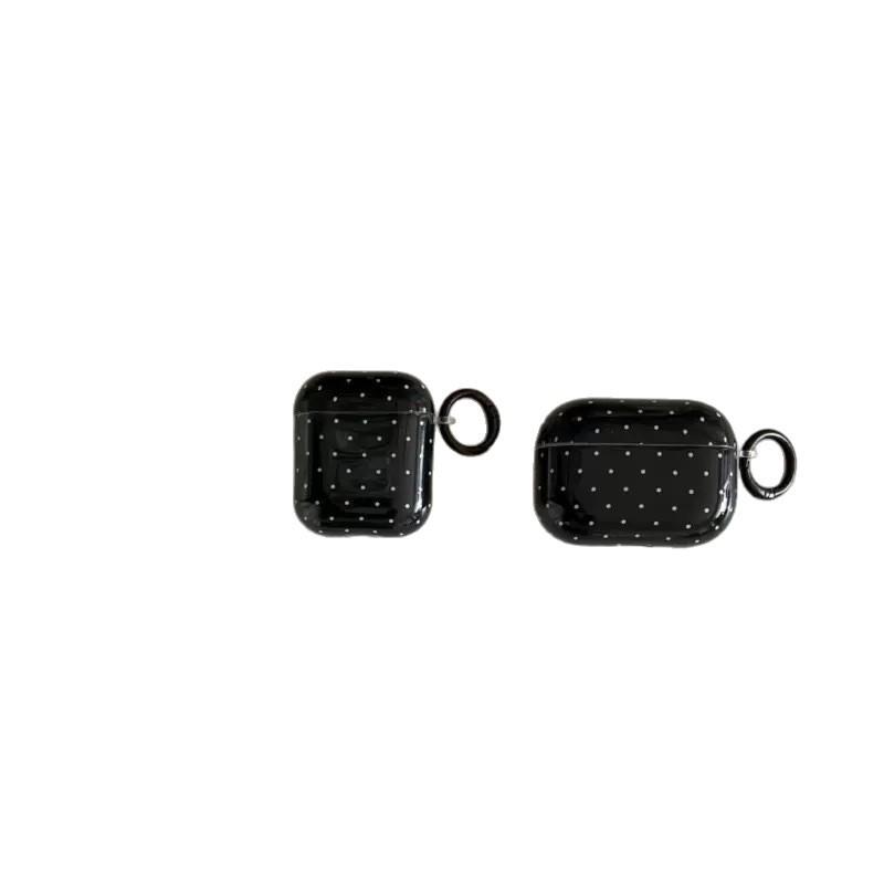 Multi-color Gray Powder Polka Dots Are Suitable for Apple AirpodsPro1 Bluetooth Headset 1 Protective Case Soft Headphone Case 1st Generation Pro