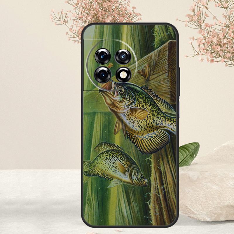 Art Fishing Lure Case For OnePlus 15 13 12 11 13T 13R 12R 15R 10T 8T 10 Pro Nord 5 CE 4 3 2 Lite N20 N30 Cover