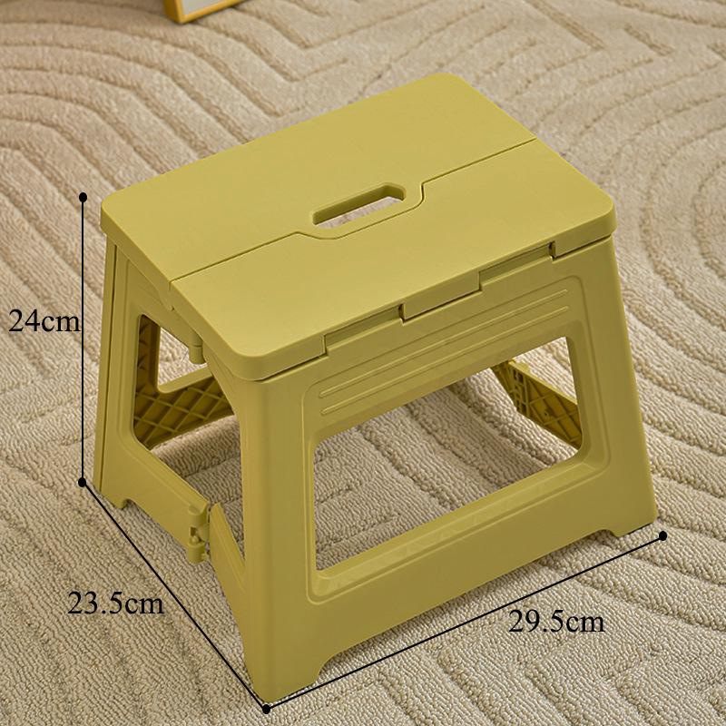 Adjustable Telescopic Folding Portable Plastic Stool for Outdoor Travel, Fishing, and Household Use