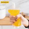 100Pcs Stand Up Liquid Spout Pouch Bag / Clear Plastic Beverage Container Juice Storage Spout Bags